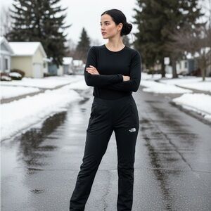 The North Face Women's Size XS Black Tekware Pants Water Repellent NWT Pockets